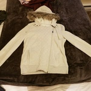Zip up coat